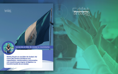 La voz de un líder de ciudad en movimiento.